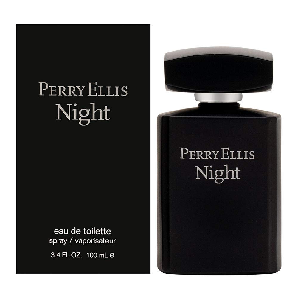 Perry Ellis Night By Perry Ellis for Men Eau-de-toillete Spray, 3.4 Ounce