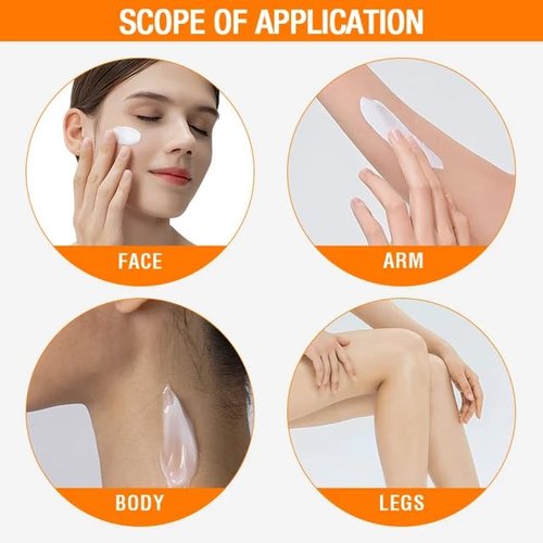 Organic Brightening Sunscreen SPF 50+ PA+++ - Mineral UV Protection with Zinc Oxide & Titanium Dioxide | Non-Greasy Matte Finish, 50ml