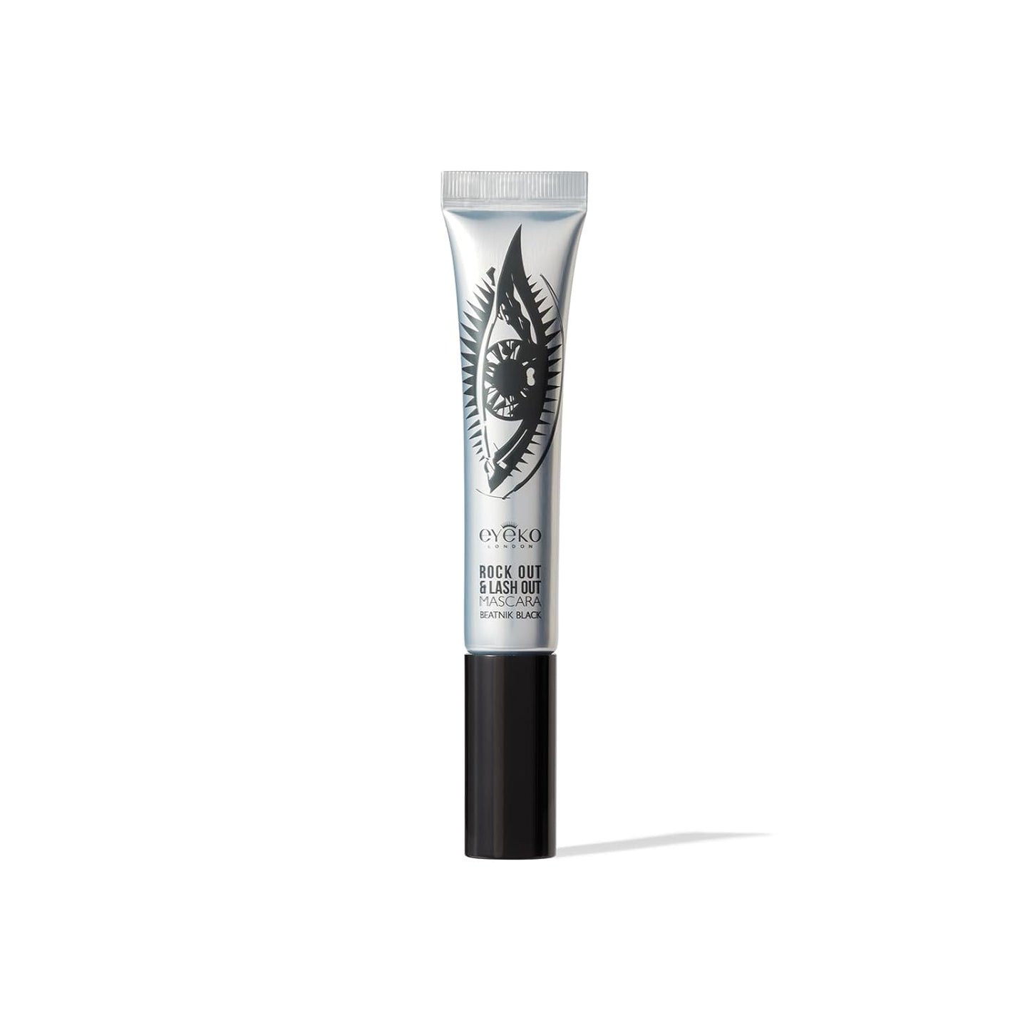Eyeko Rock Out and Lash Out Thickening Mascara, Intense Black - Buildable Volume, Curl & Length 8ml