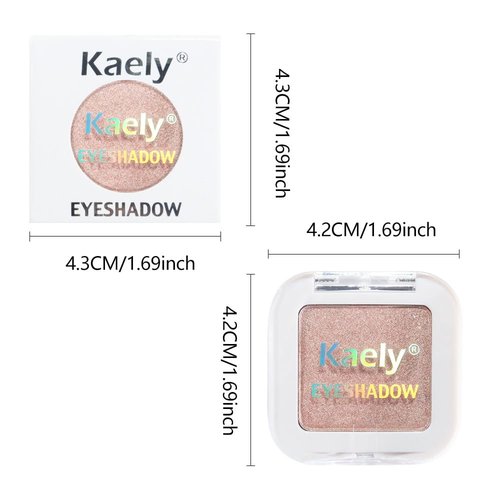 Evpct Dusty Pink Champagne Eyeshadow Palette - High Pigment Rose Gold & Ice Pink Glitter Cream for Older Women