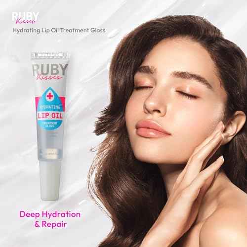 Ruby Kisses Hydrating Lip Gloss Clear Hydrating Lip Gloss (3 PACK)