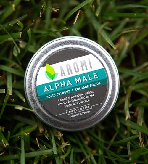 Aromi What a Stud Solid Cologne | Light, Fresh Fragrance for Men, Bergamot, Rosemary, and Musk Scent, Vegan, Cruelty-free, Gift, Travel, Portable, Wax-Based (What a Stud)