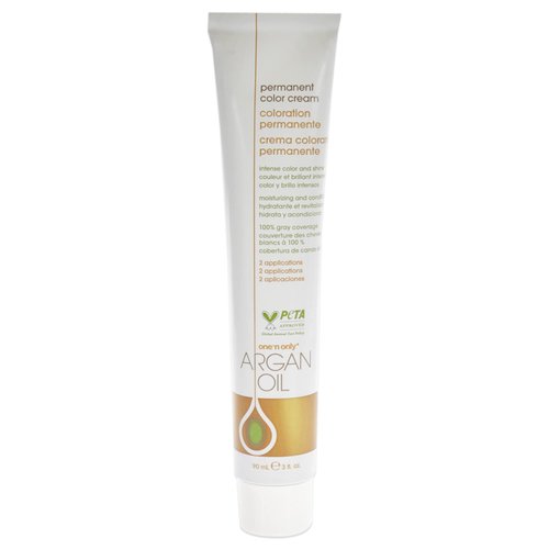 One N' Only Permanent Hair Color - Permanent Hair Dye Made with Argan Oil - Delivers Rich, Accurate Tones with Gray Coverage - Improves Moisture & Elasticity - 5A Light Ash Brown (3 oz)