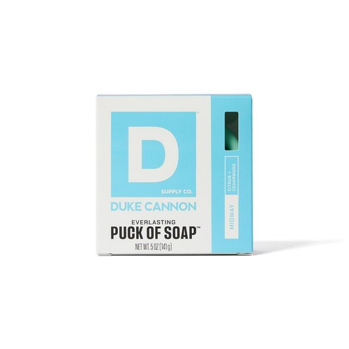 Duke Cannon Supply Co. Bar Soap - Hydrating Men's Rounded Soap with Masculine Scents - 5 oz Disc
