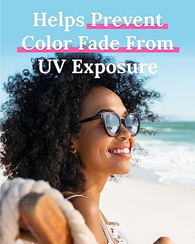 Keranique Shampoo for Color Treated Hair - Protect & Extend Color, Sulfate Free Shampoo for Colored Hair - Moisturizing Colorsafe Shampoo for Women - UV Protection, Best for Dry, Thinning, Fine Hair