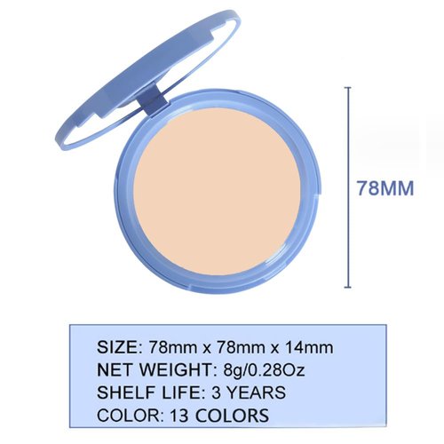 Evpct Oil Control Pressed Face Powder - Translucent Setting Powder for Women | Waterproof, Lightweight, 10 Porcelain