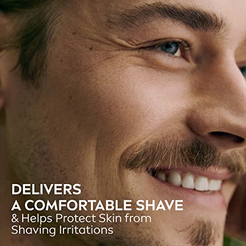 NIVEA MEN Sensitive Calm Liquid Shaving Cream with Vitamin E and Hemp Seed Oil, 3 Pack of 6.8 Fl Oz Pump Bottles