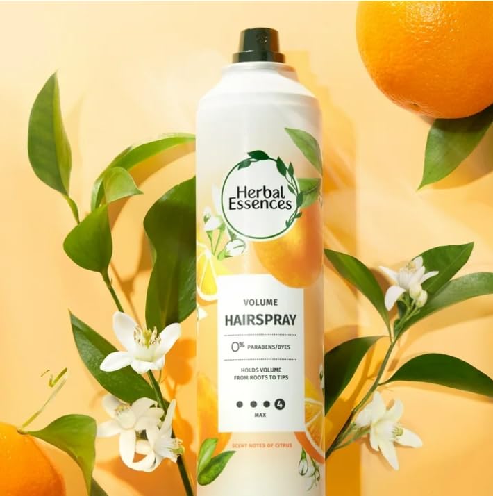 Volume Hairspray - Maximum Hold Hair Spray for All Hair Types | 24-Hour Hold, 12.8 fl oz