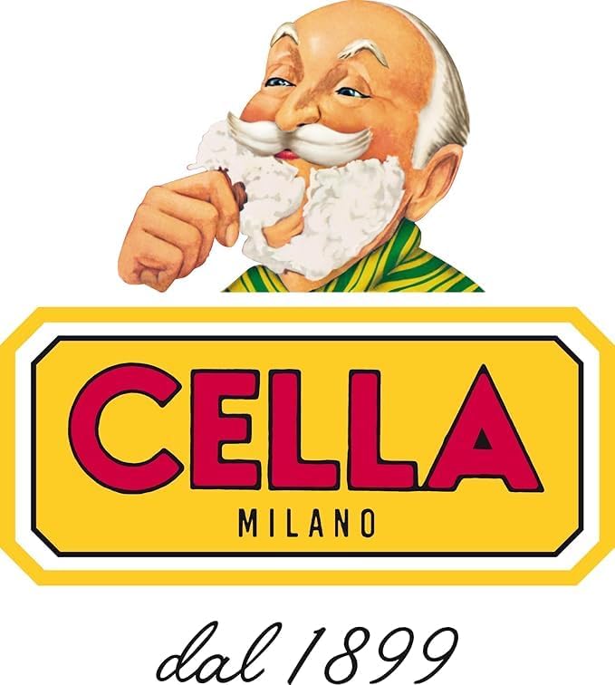 Cella Milano Organic Aloe Vera Shaving Cream - Rich Protective Lather, 150ml - Ideal for Shaving Brush, Made in Italy