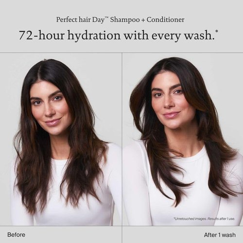 Living Proof Hydrated Hair Essentials Kit | Travel Size Perfect Hair Day Shampoo & Conditioner, 5-in-1 Styling