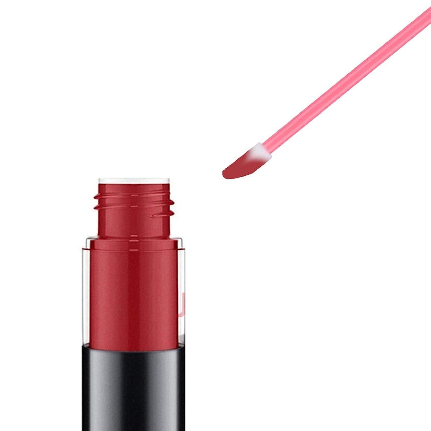 Mooerca 650PCS Disposable Lip Gloss Applicators Make Up Brush Lipstick Wands Makeup Applicators Brushes Applicator Tool Makeup Beauty Tool Kits Disposable Lip Brushes Tool Kits Pink