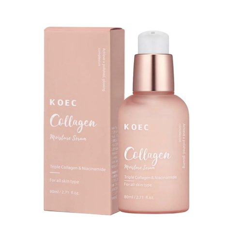 KOEC Triple Collagen Facial Serum - Advanced Anti-Aging Hydration Complex | 30ml