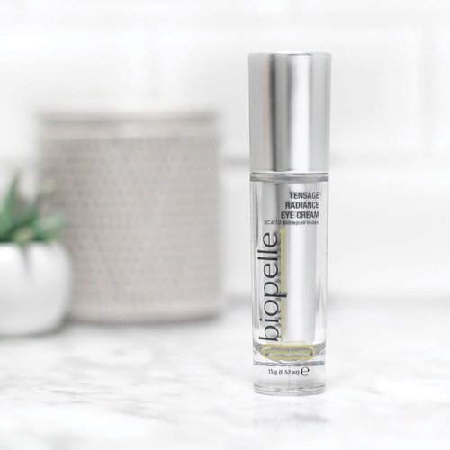 Biopelle Tensage Eye Cream - Radiance & Illuminating Formula with SCA 10 Biorepair, 0.52 Oz