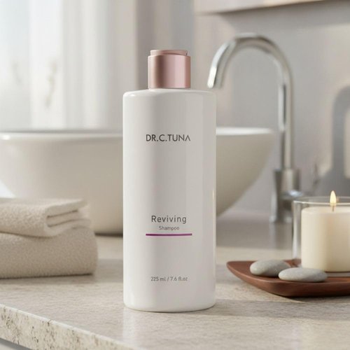 FARMASi Dr. C. Tuna Reviving Shampoo - Volumizing Formula with Garlic Extract & Capixyl | 7.6 fl oz