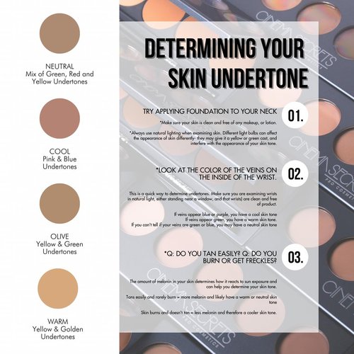 Cinema Secrets Ultimate Foundation & Concealer - Buildable Full Coverage Cream for Acne & Tattoo Cover | Water Resistant HD