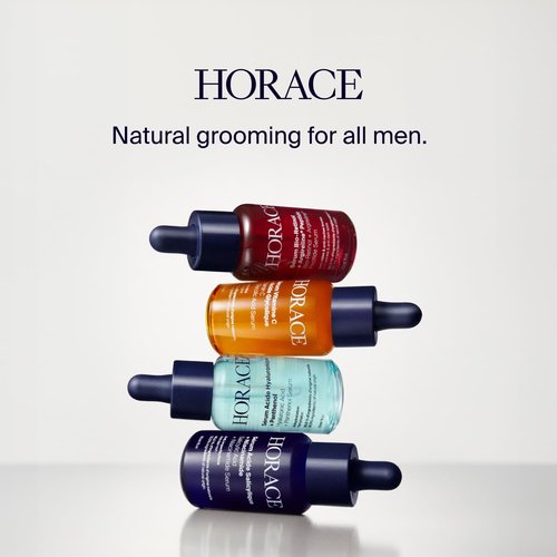 Horace Hyaluronic Acid Face Serum for Men - Advanced Moisturizing Treatment for Dry Skin | Unscented, 30ml