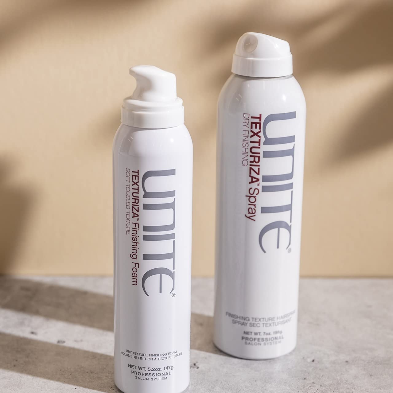 UNITE Hair - TEXTURIZA Finishing Foam - Dry Texture Foam for Soft, Tousled Definition - 5.2 Oz