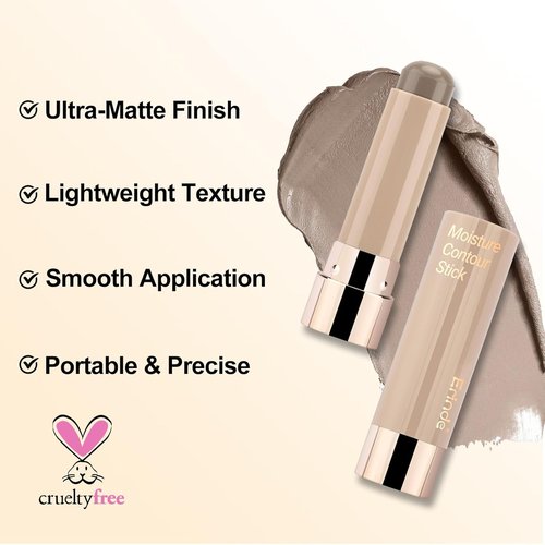 Erinde Cool Toned Contour Stick - Large Capacity Grey Brown Cream for Fair Skin | Waterproof & Long Lasting