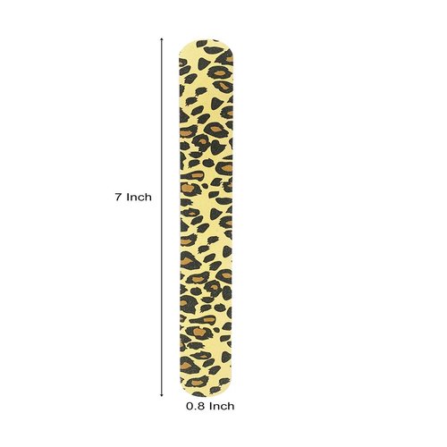 HeeYaa Nail File 10 PCS Professional Double Sided 100/180 Grit Nail Files Emery Board Colorful Manicure Pedicure Tool and Nail Buffering Files