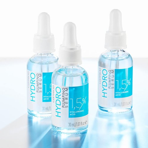 Catrice Hydro Plumping Serum - Intensive 1.5% Hyaluronic Acid Concentrate for Combination Skin | 30 ml