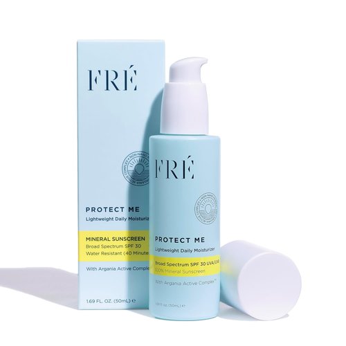 PROTECT ME by FRE Skincare - Mineral Face Sunscreen SPF 50 with Non-Nano Zinc Oxide | Reef Safe, Water-Resistant, No White Cast