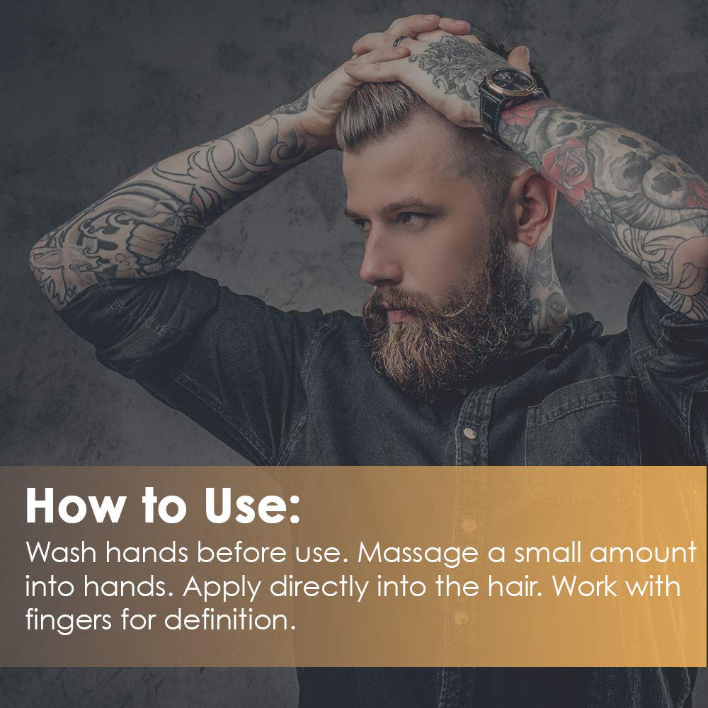 Woody's Hair Clay for Men – Matte Finish, Styling Pomade for Men Stronghold, Firm and Flexible Control, 3.4 oz. 2-Pack