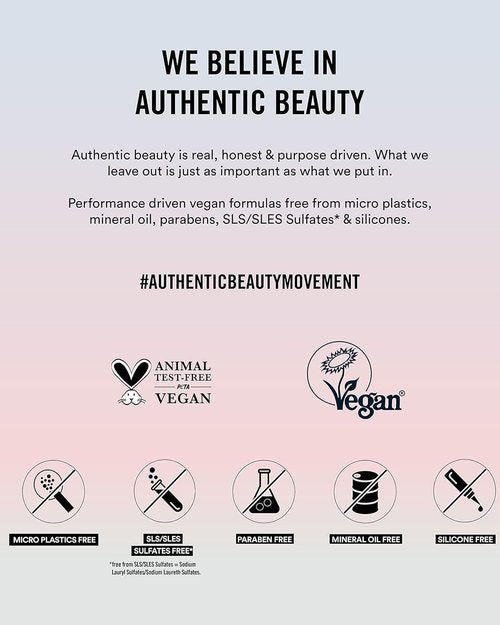 Authentic Beauty Concept Hydrate Cleanser - Moisturizing Shampoo for Normal to Dry or Curly Hair | Vegan & Sulfate-Free