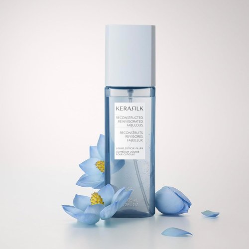 KERASILK Liquid Cuticle Filler - Heat-Activated Formula for Long-Lasting Hair Protection | 125ml