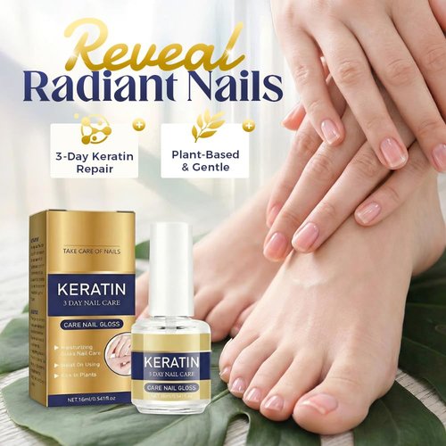 Regine Switzerland Keratin Nail Care Oil - Strengthening & Hydrating Treatment for Dry Nails (1 pcs)
