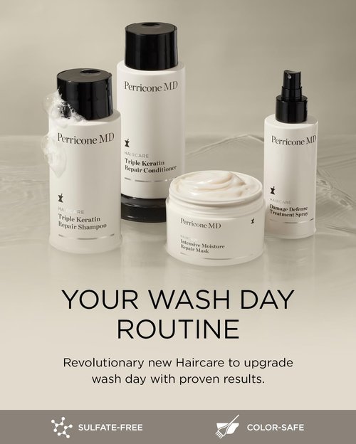 Perricone MD Haircare - Triple Keratin Repair System for Stronger, Healthier Hair - 3-Step Set