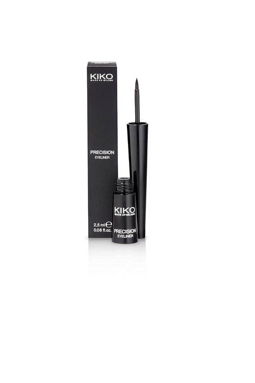 Kiko Milano Precision Eyeliner - Liquid Eyeliner With Felt Applicator for Effortless Application