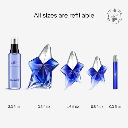 Mugler - Angel Stellar Eau de Parfum - Ambery Gourmand Women's Perfume with Pistachio & Vanilla