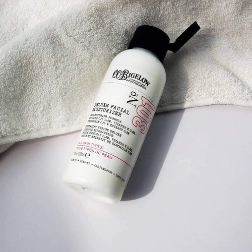 C.O. Bigelow Facial Moisturizer - Hydrating Formula with Aloe Vera & Avocado Oil | 4 fl oz Made in USA