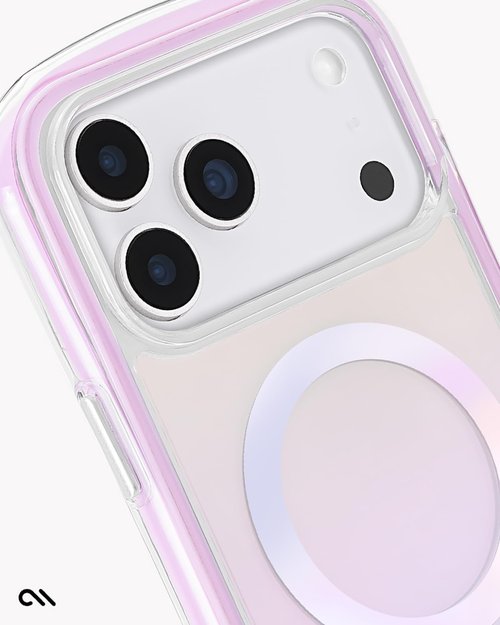 Case-Mate Jelly Pop Soap Bubble iPhone 17 Pro Max Case - Stylish Iridescent Design with 16ft Drop Protection | MagSafe Compatible