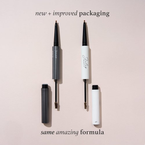 Julep Brow 101 Sculpting Pencil & Tinted Brow Gel Set - Dual-Ended Tool for Defined, Waterproof Brows - Taupe