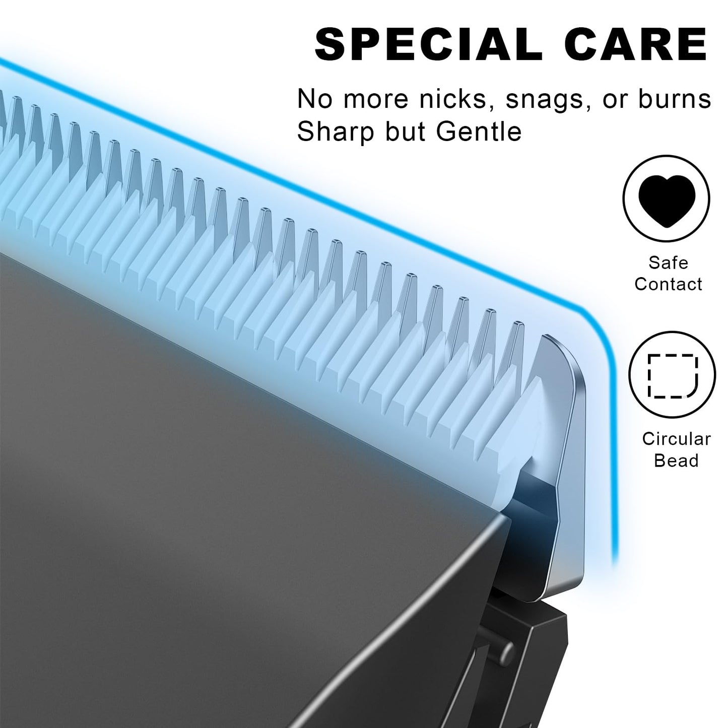 Groin Hair Trimmer for Men KSIAOS Trimmer for Men Electric Ball Trimmer/Shaver Waterproof Pubic Groin Body Hair Trimmer with Ceramic Blade Heads for Wet/Dry Use, Body Groomer with Recharge Dock, Black