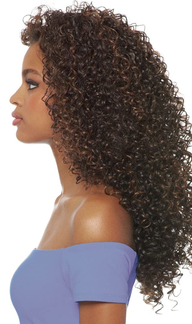 Outre Synthetic Hair Half Wig Quick Weave Batik Dominican Curly (S1B/BU)
