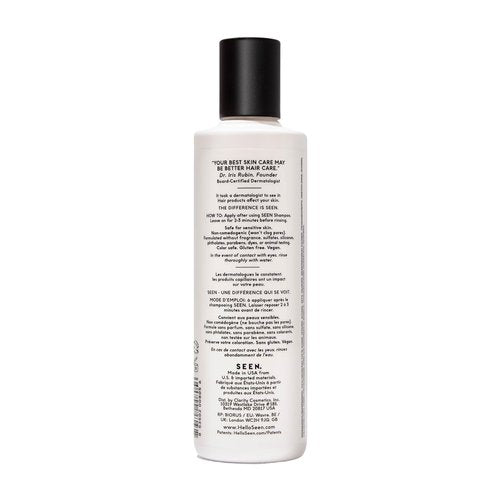 SEEN Conditioner, Fragrance Free - Non-Comedogenic Hair Conditioner - Dermatologist-Developed - Safe for Sensitive, Eczema & Acne Prone Skin