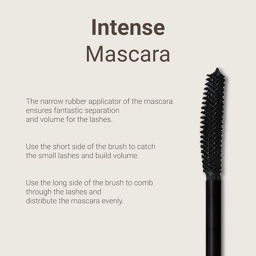 Sandstone Scandinavia Hypoallergenic Mascara for Sensitive Eyes - Smudge-Proof, Lengthening & Vegan - Black