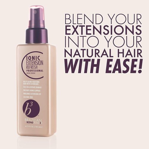 B3 Brazilian Bondbuilder Ionic Extension Refresh - 4.75 Fl Oz | Revitalize Your Hair's Strength