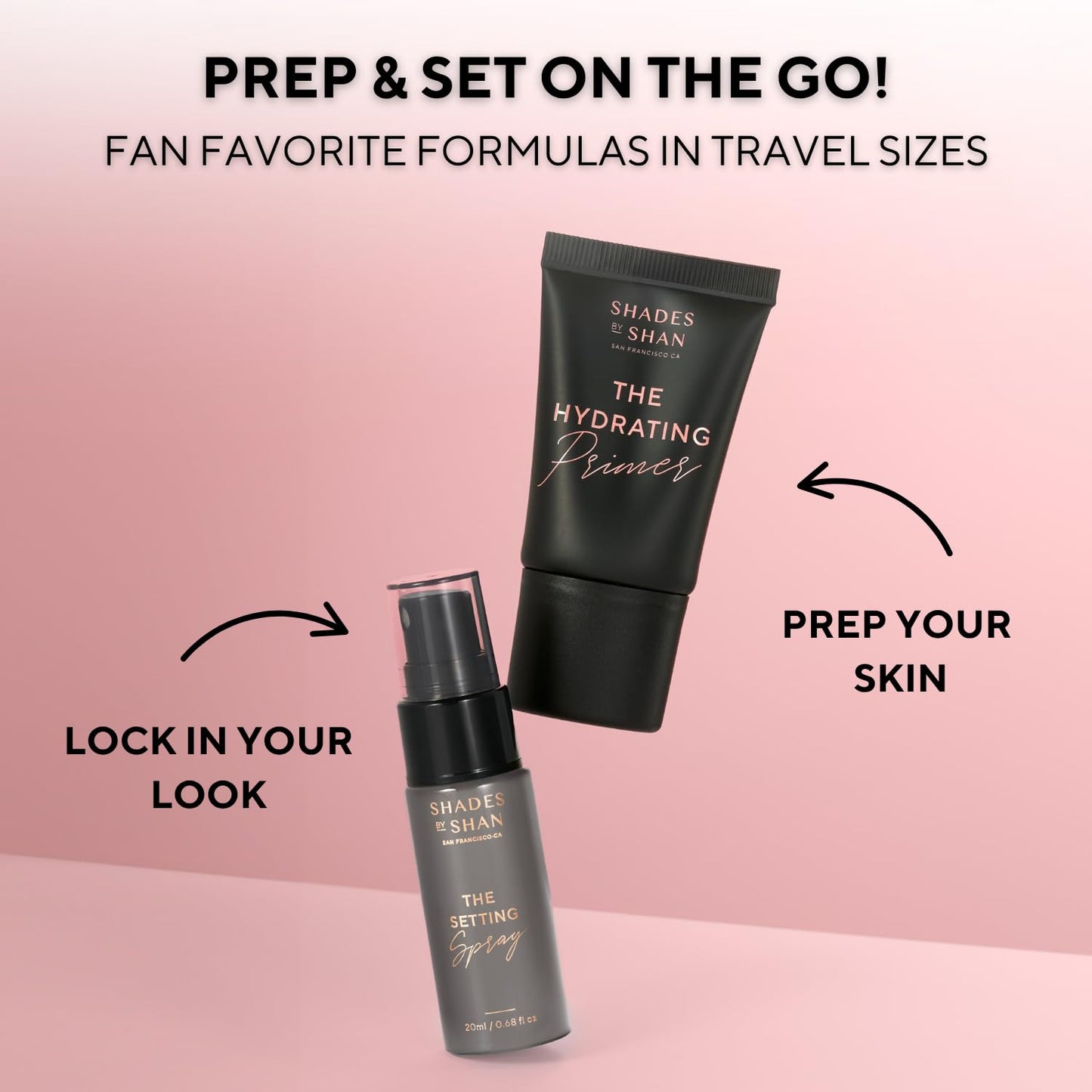 Shades By Shan Hydrating Primer - Moisturizing Makeup Base with Olive Extract & Coconut Water | 1 Fl. Oz.
