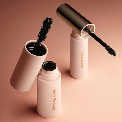 Rare Lash & Brow Essentials Set - Mini Volumizing Mascara & Clear Brow Gel Duo for Fuller Lashes & Sculpted Brows