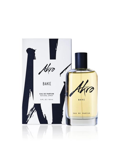 Akro Bake Eau De Parfum Spray, 3.4 oz (Unisex) | Gourmand Perfume with Lemon Peel, Chantilly Cream, Praline, Brown Sugar & Vanilla
