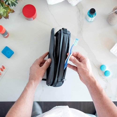 NOMATIC Toiletry Bag | Travel-Ready Design for Essentials | Compact and Stylish Wash Bag
