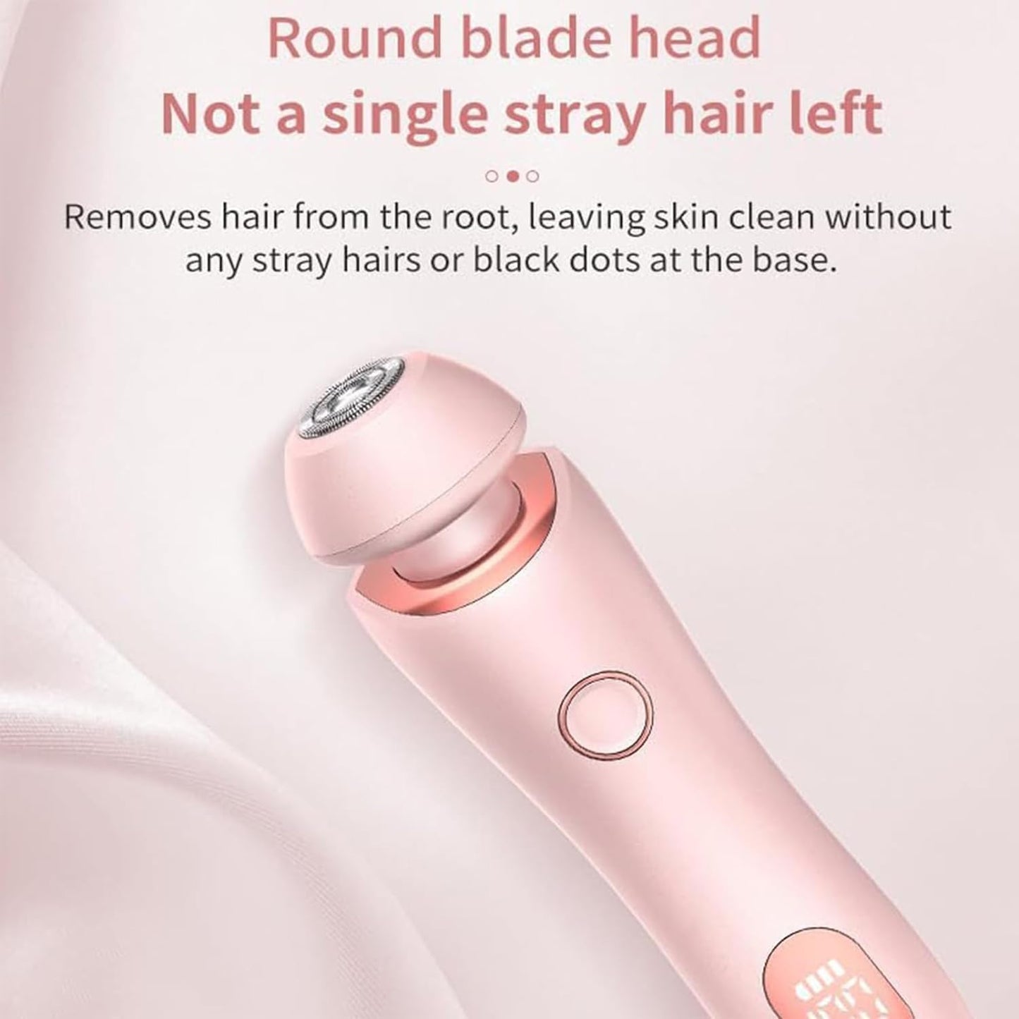 3 in 1 Livora Electric Shaver for Women, LED Display Solys Razor for Women, Slickglide Pro Electric Razor, BeautiBloom, Rechargeable Trimmer for Bikini, Portable, Waterproof, Legs, Body, Wet/Dry