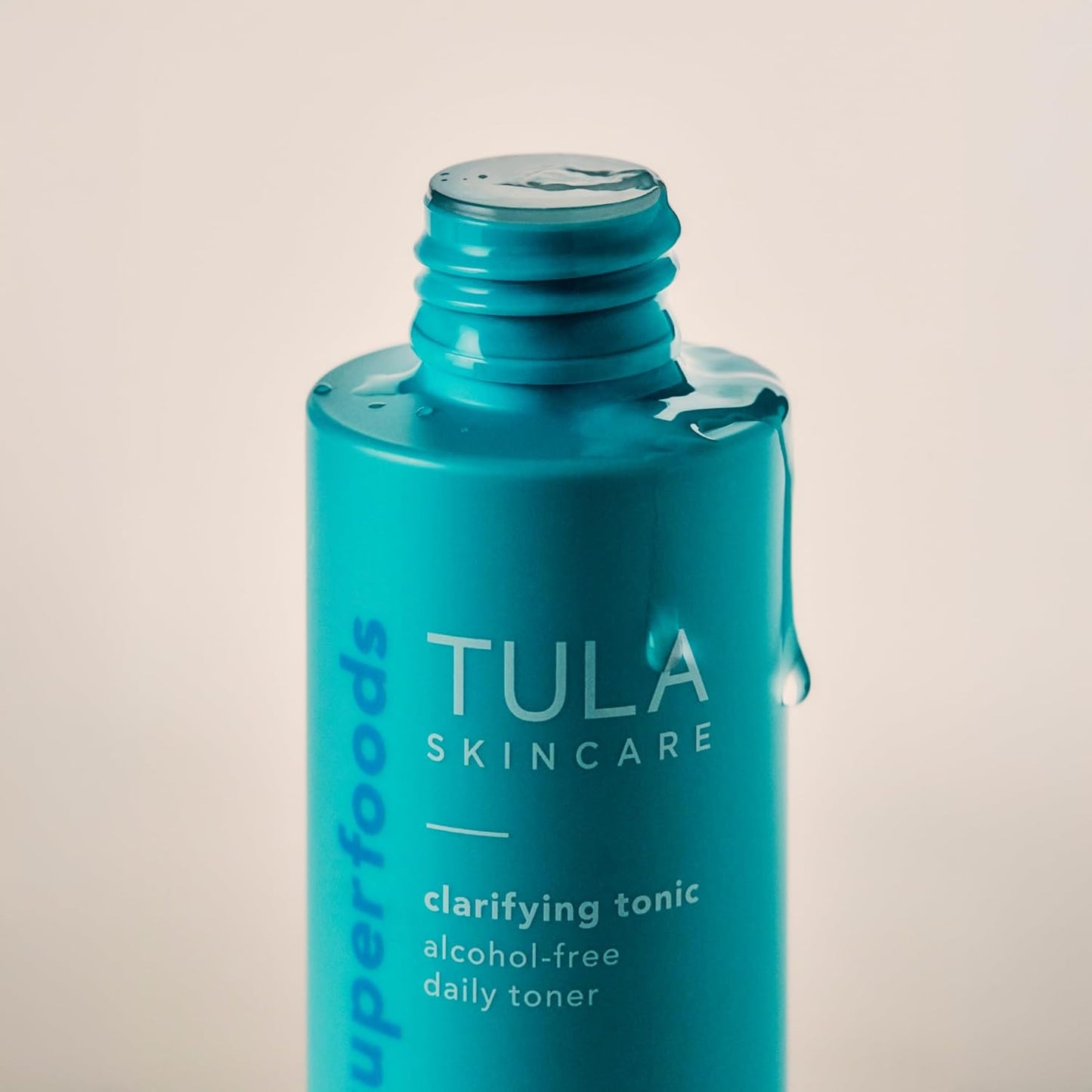 TULA Skin Care Mini Clarifying Tonic - Alcohol-Free Daily Toner for Pore Tightening & Exfoliation | 0.68 Fl Oz