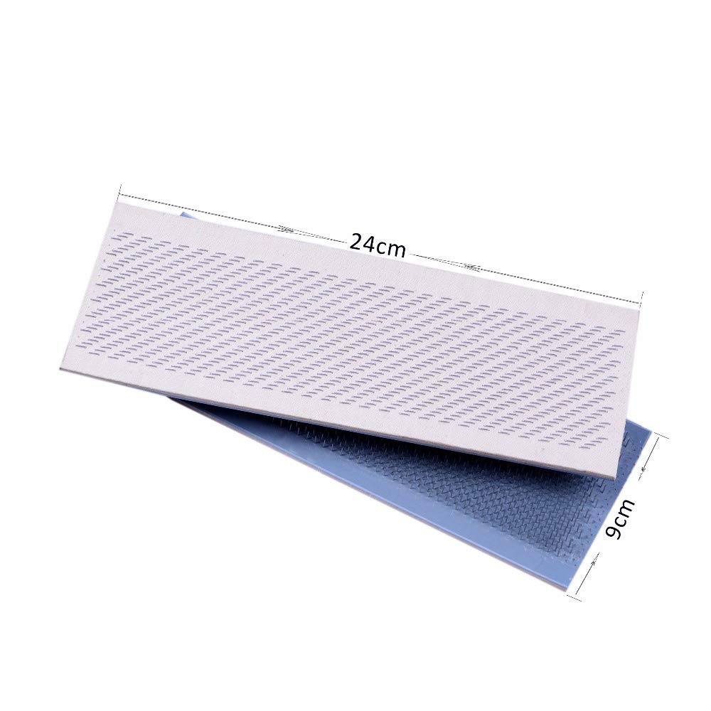 24cm x 9cm Hair Holder with Needles Dragging Mat Wig Hair Extensions Styling Tools Dragging Splint Tool for Hair Extensions