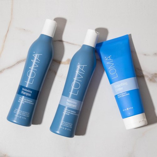 LOMA Smoothing Creme - 8.45 Ounce | Frizz Control & Shine for All Hair Types
