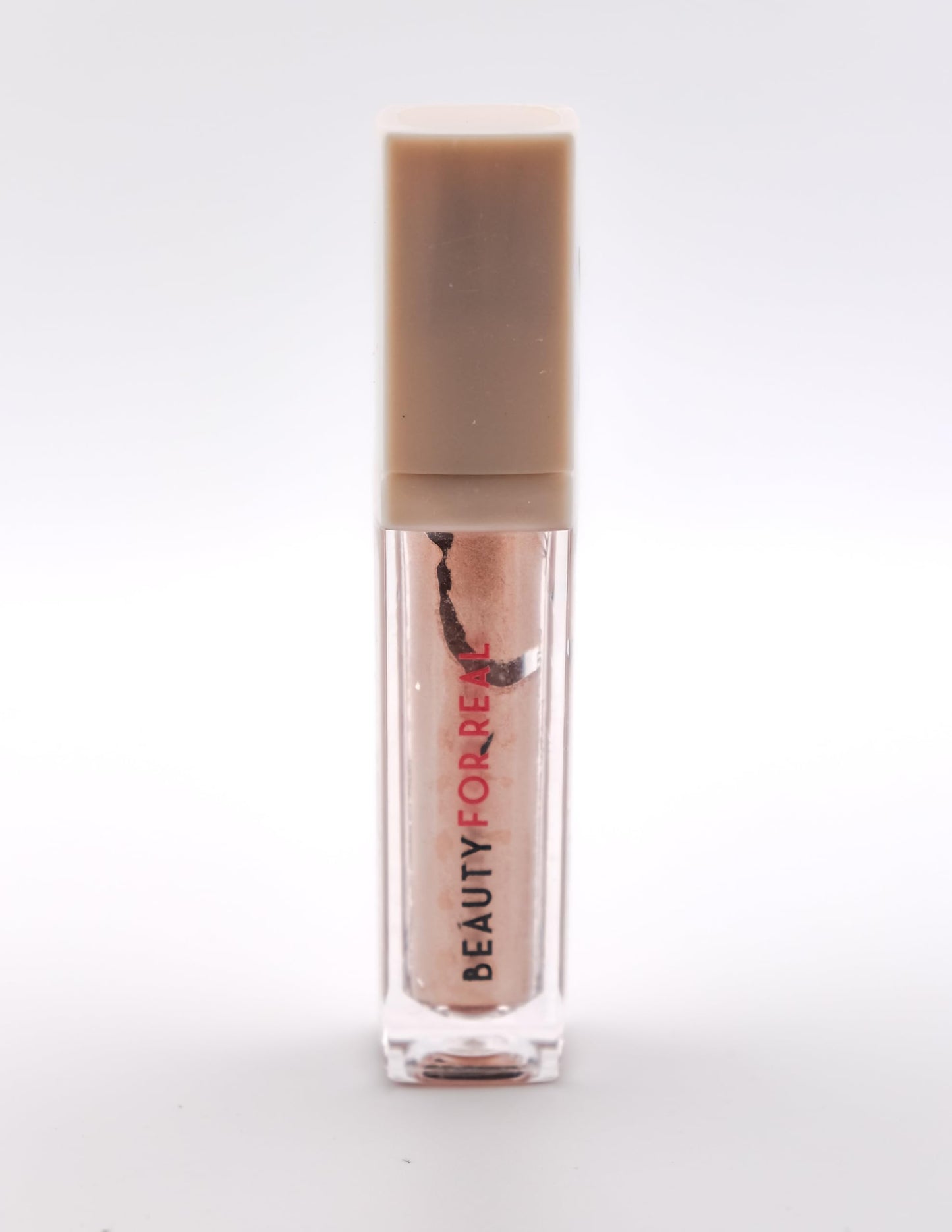 Beauty For Real Level Up Multi-Dimensional Liquid Eyeshadow, Moondance - Pearlized, Glistening Beige - Creaseless, Long-Wear Formula - Cruelty Free & Paraben Free - 0.135 fl oz