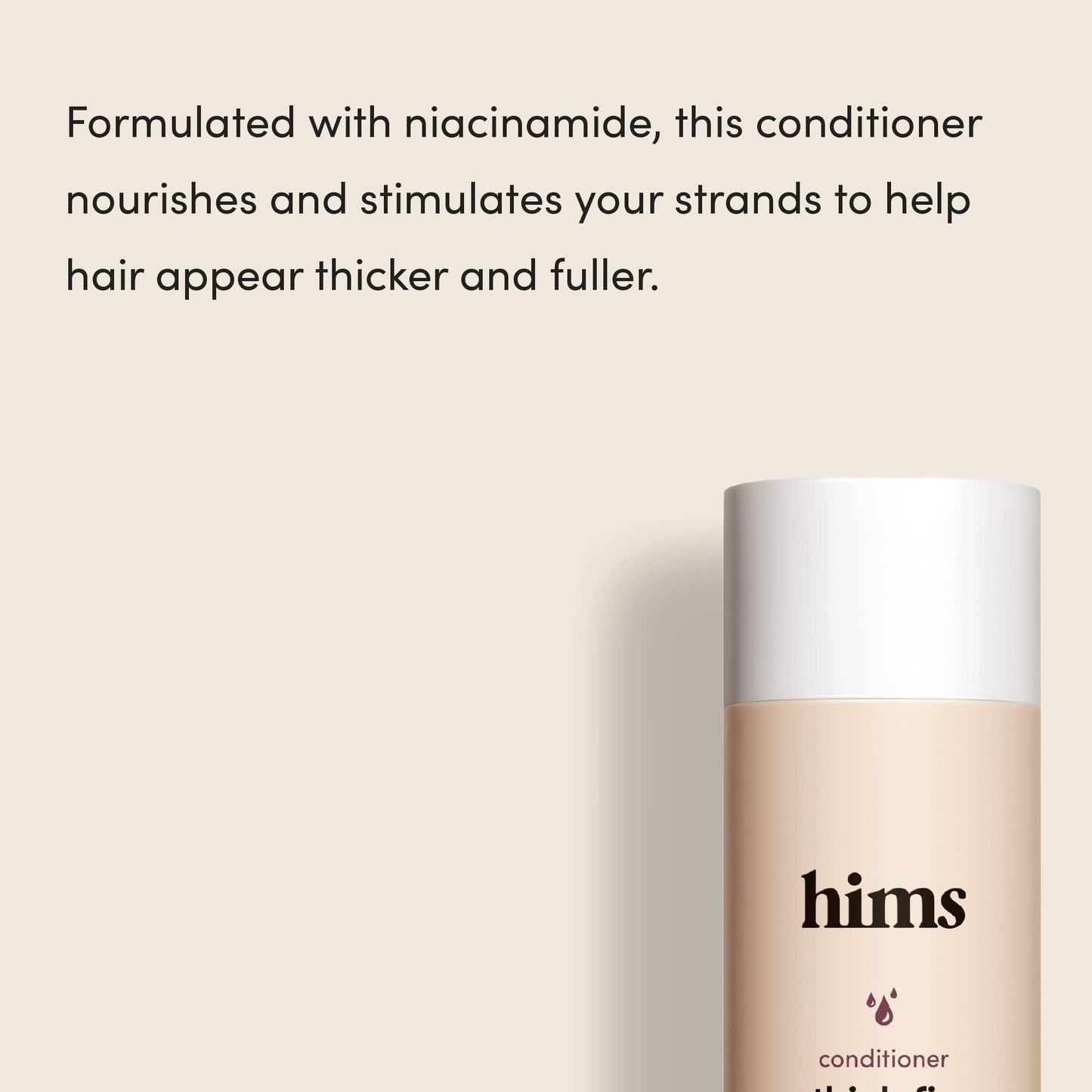 hims Thick Fix Conditioner - Hair Loss Conditioner With Niacinamide - Supports Hair Growth Treatment - Fresh Eucalyptus Grove, 2 pack, 6.4oz